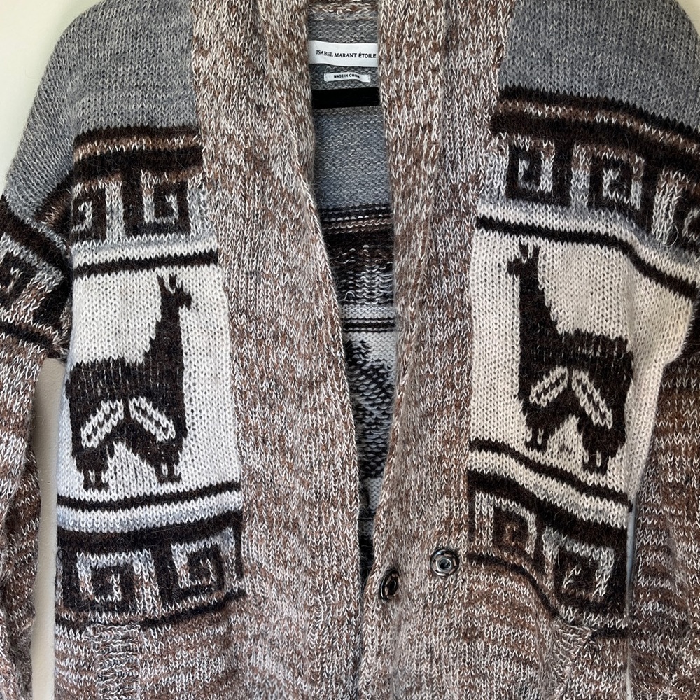 Isabel Marant Etoile Alpaca Cardigan Size 36